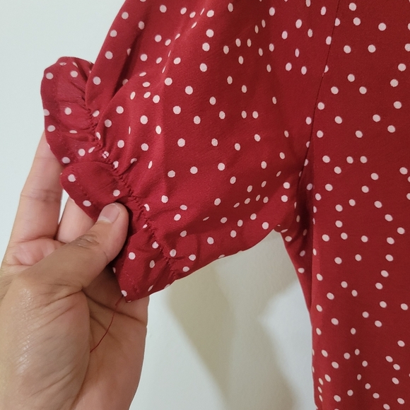 Red Polka Dot Dress - Picture 9 of 14
